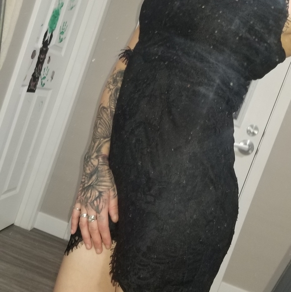 Nwot glamorous little black dress - Picture 3 of 7